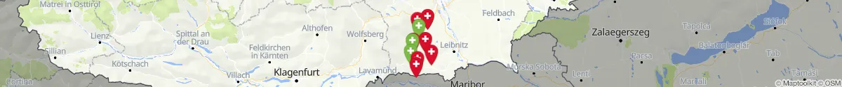 Map view for Pharmacies emergency services nearby Deutschlandsberg (Deutschlandsberg, Steiermark)